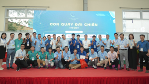 JKVN ĐẠT GIẢI NHẤT CUỘC THI CON QUAY ĐẠI CHIẾN